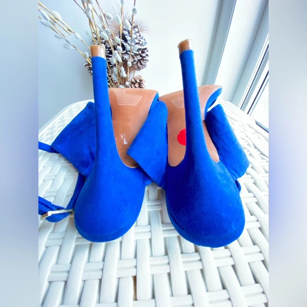 Zara Stilletos in blue - Picture 10 of 14